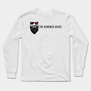 The Bearded Geeks Dual Logo Long Sleeve T-Shirt